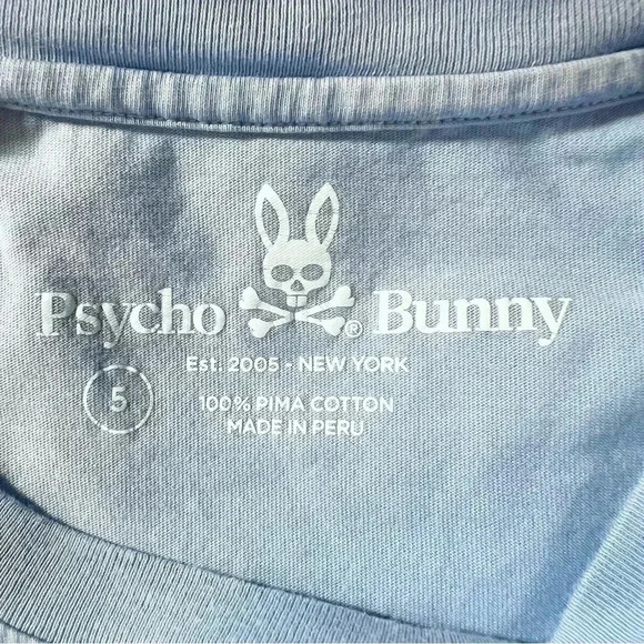 Psycho Bunny Blue Long Sleeve Shirt - Picture 3 of 6